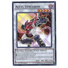 Accel Synchron YuGiOh Card SDSE-EN042 1st Edition Super Rare Holo