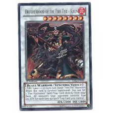 Brotherhood of the Fire Fist - Kirin YuGiOh Card JOTL-EN042 1st Edition Rare