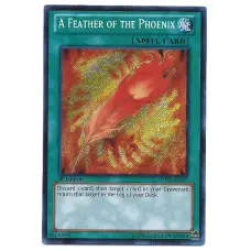 A Feather of the Phoenix YuGiOh Card LCYW-EN280 1st Edition Secret Rare Holo