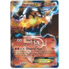 Heatran EX Pokemon Card BW Plasma Freeze 13/116 Ultra Rare Holo