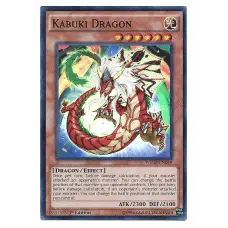 Kabuki Dragon YuGiOh Card WSUP-EN049 1st Edition Super Rare Holo