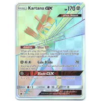 Kartana GX Full Art Pokemon Card S/M Crimson Invasion 117/111 Hyper Rare Holo