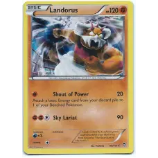 Landorus Pokemon Card XY Furious Fists 58/111 Rare Holo