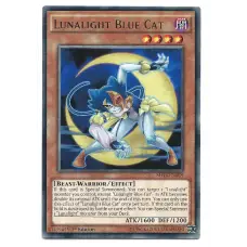 Lunalight Blue Cat YuGiOh Card SHVI-EN008 1st Edition Rare