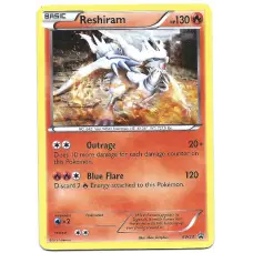 Reshiram Pokemon Card BW Promo BW23 Rare Holo