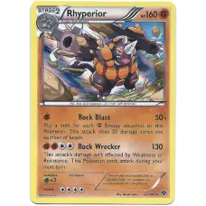 Rhyperior Pokemon Card XY 62/146 Rare Holo