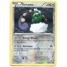 Tornadus Pokemon Card BW Emerging Powers 89/98 Rare Reverse Holo