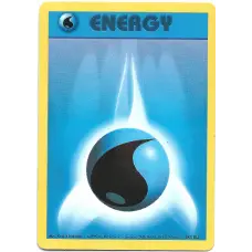 Water Blue Energy Base Set Pokemon Card 102/102