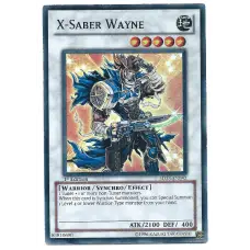 X-Saber Wayne YuGiOh Card 5DS3-EN042 1st Edition Super Rare Holo
