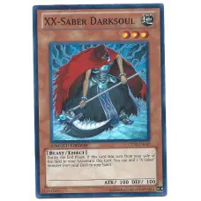 XX-Saber Darksoul YuGiOh Card CT08-EN017 Limited Edition Super Rare Holo