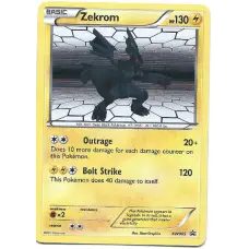 Zekrom Pokemon Card Black Star Promo BW005 Rare Holo