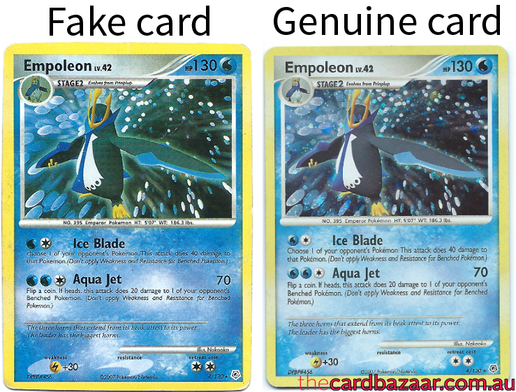 How To Spot Fake Pokemon Cards